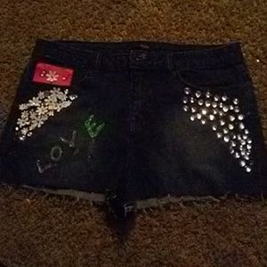 Jean shorts